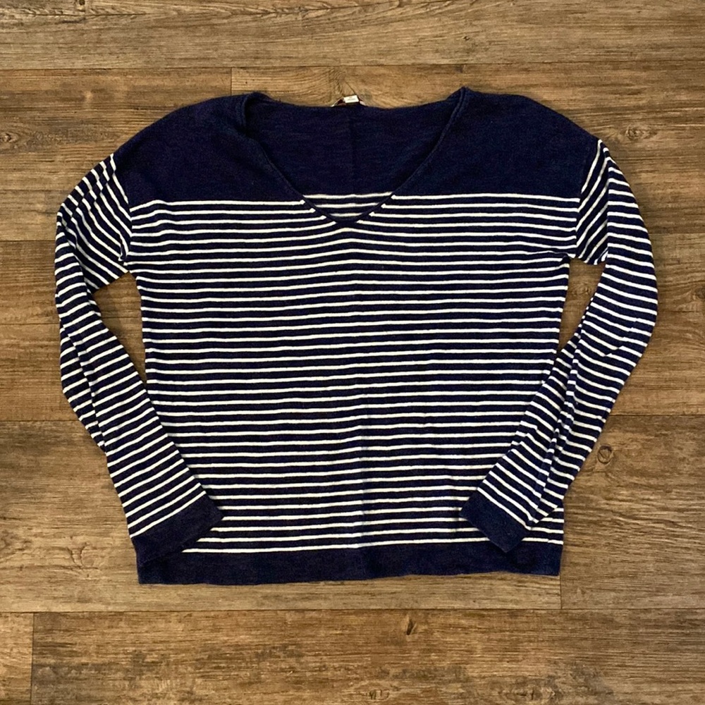 Gap Lightweight Striped Knit Sweater